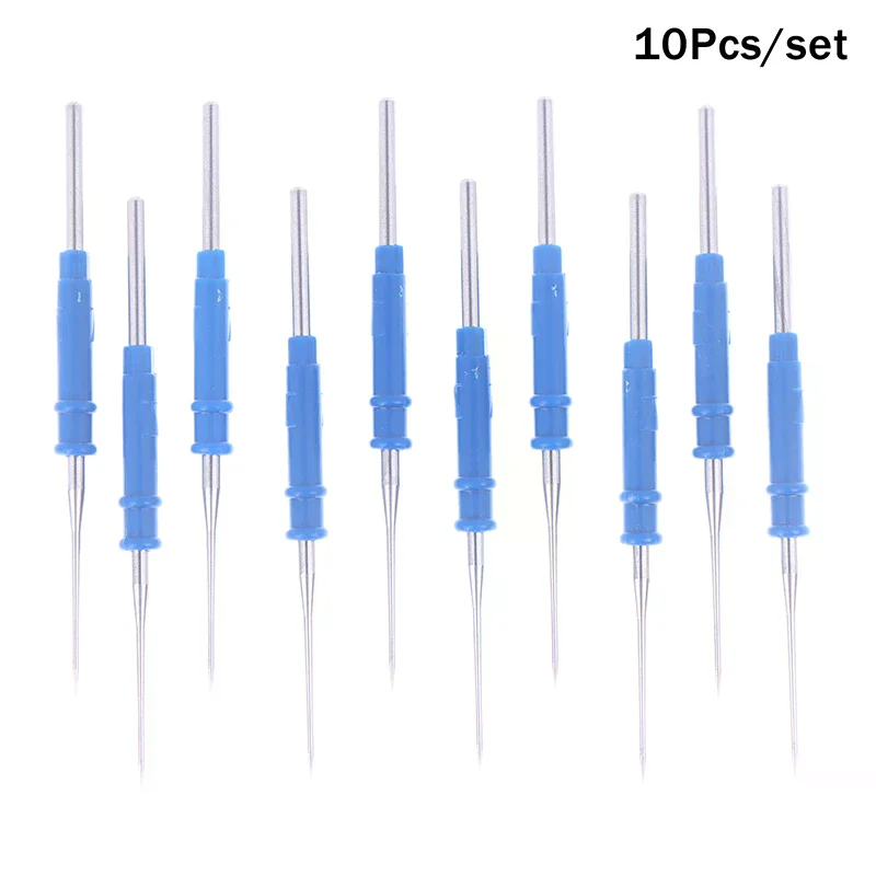 10pcs ESU Pencil Tip Electrocoagulation Device Electrosurgery Blade Electrode Needle Electrode