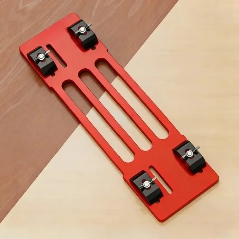 Wood Cutting Guide Tool Universal Punch-Free Aluminum Alloy Base Plate Tool Multifunctional Saw Base Electric Saw Bottom Plate
