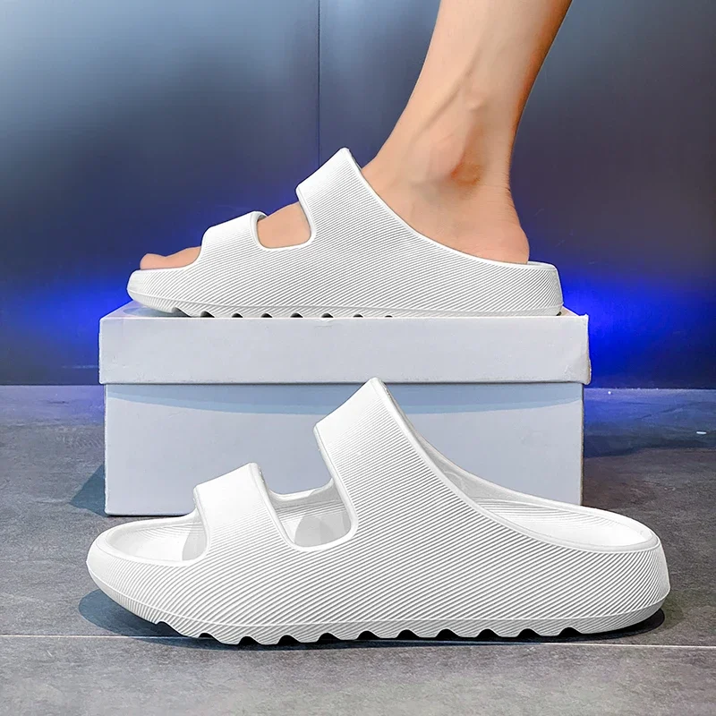 Liefhebbers Slippers Zomer Dikke Zool Casual Schoenen Kwaliteit Open Teen Antislip Strand Slippers Mode Outdoor Slippers Designer Schoenen