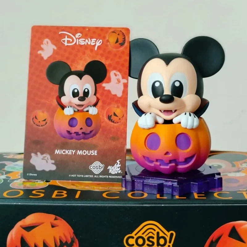 ของแท้ร้อนของเล่น Disney Mickey Mouse และ Friends Series กล่องตาบอด Stitch อะนิเมะรุ่นของเล่นฮาโลวีน Surprise ตกแต่งของขวัญ