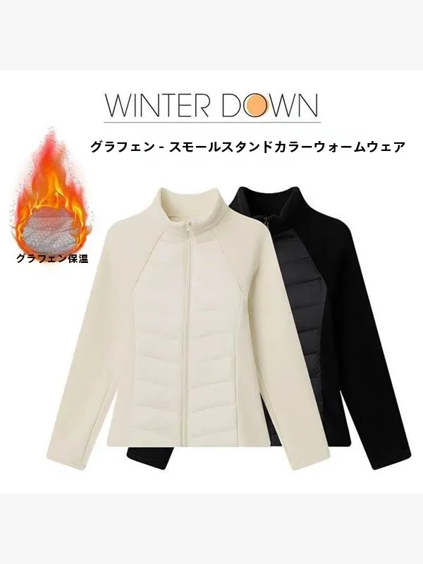 Lightweight Warm Casual Sports Cotton Jacket Women's Windproof Autumn Winter Outerwear Running Yoga Fitness Top
