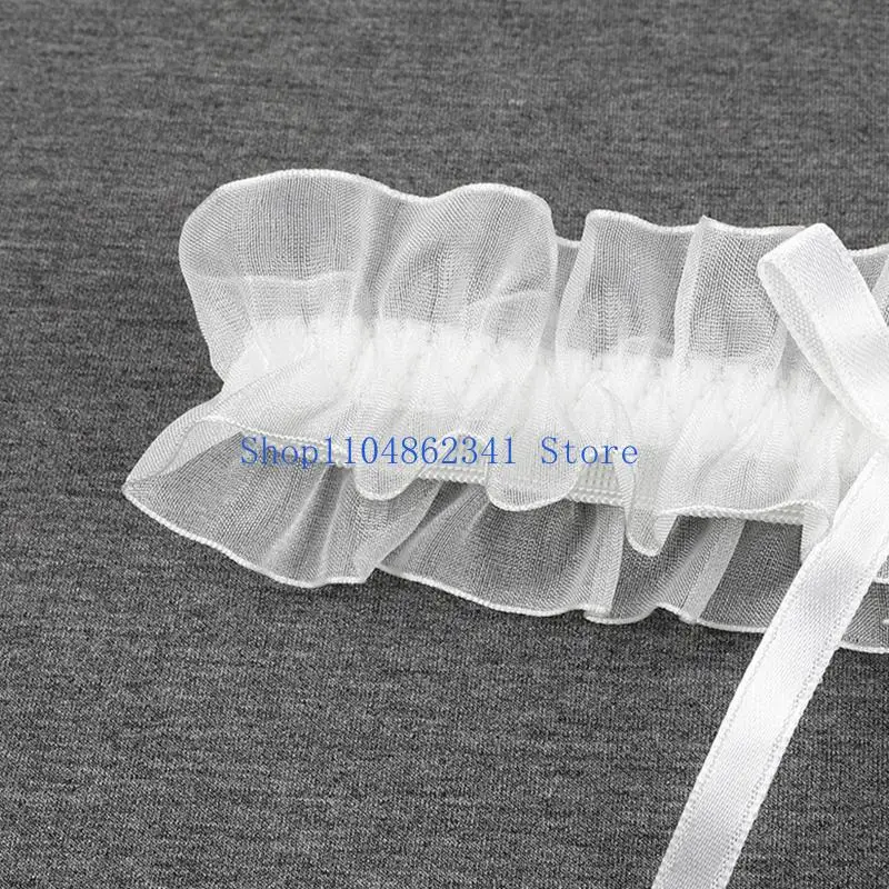 5asd Frauen Mädchen Sexy Spitze Blumen Braut Dessous Schleife Hochzeit Party Bein Strumpfband