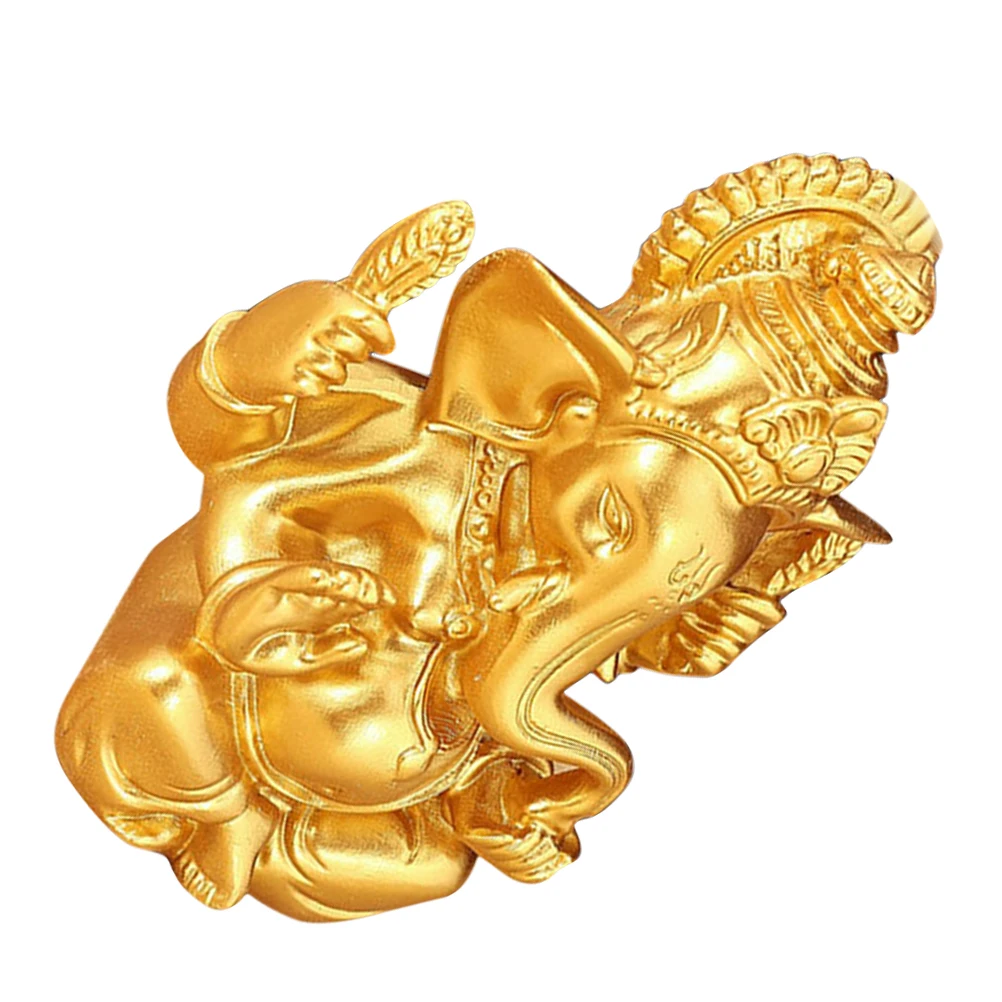 

Statue Figure Buddha Elephant Statue Resin Sculpture Home Office Decor Indoor AccessoriesVintage Buddhar Figure