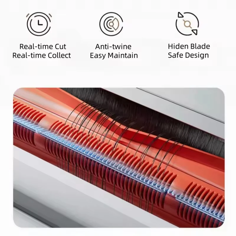 For Xiaomi Robot Vacuum X20 plus/ X20+/M40/M30S/Omni 1S/Omni 2 Parts Original Cutting Hair Anti-Tangle Roller Brush Accessories