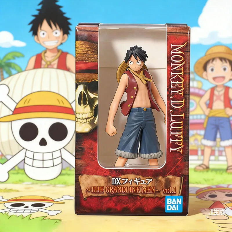 

Bandai One Piece DXF The Grandline Series Luffy Ace Shanks Miniature Model Toy Collection Anime Gift Desktop Decor