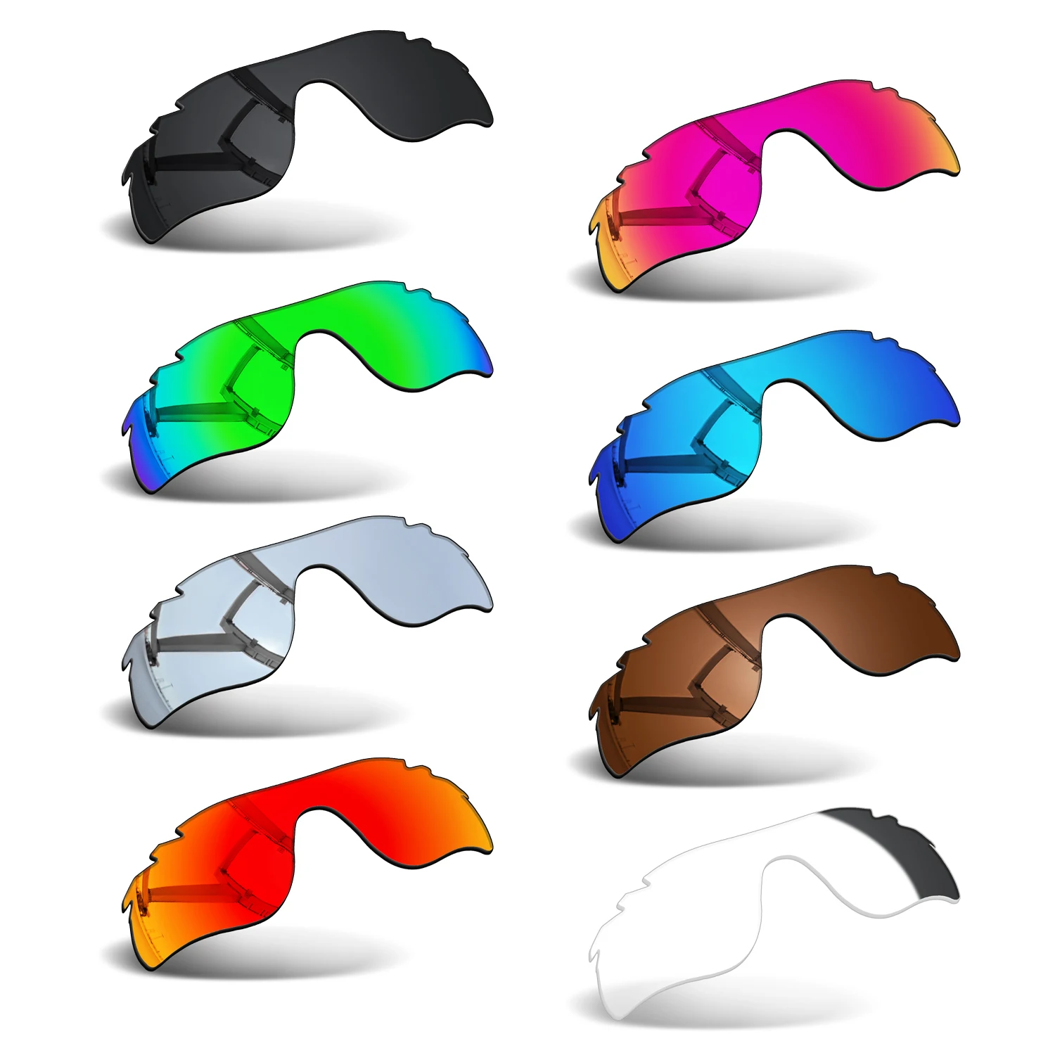 

Anti-Scratch Polarized Replacement Lenses for Oakley RadarLock Path Vented OO9181 RadarLock Path Vented AF OO9206 Sunglasses