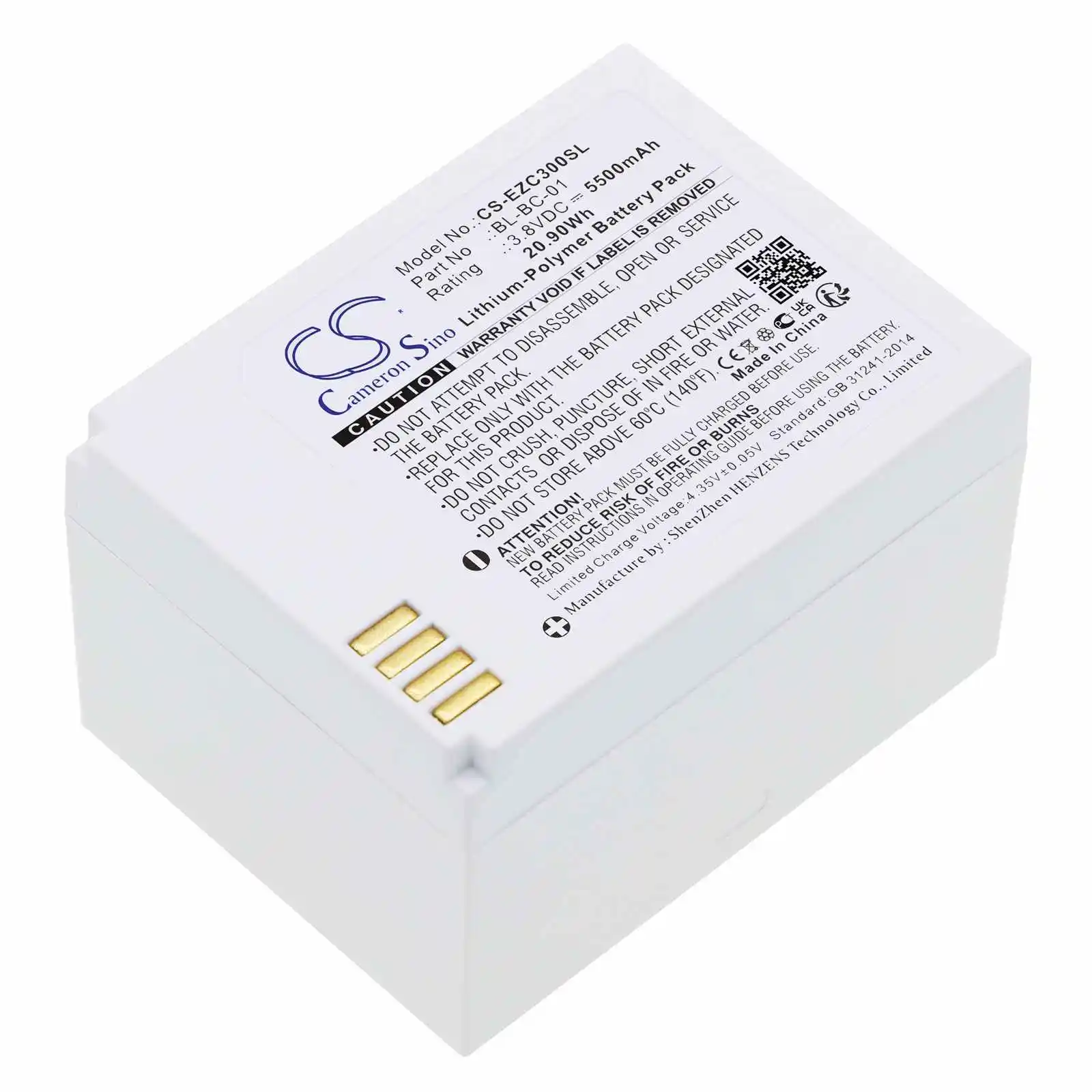 BL-BC-01  Battery For  Ezviz  C3A