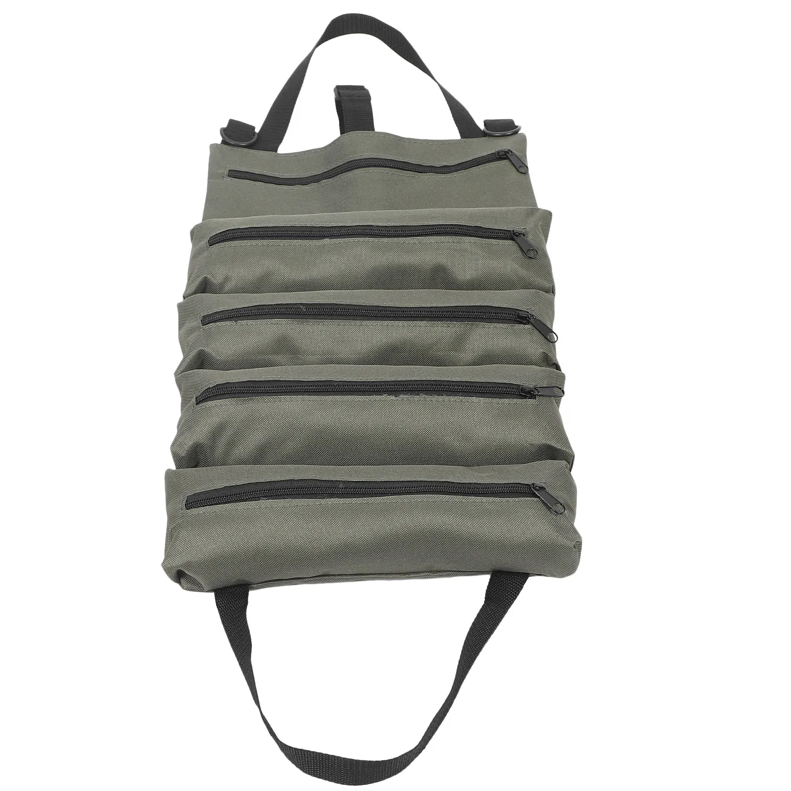

Multifunctional Tool Roll Large Capacity Oxford Cloth Roll Up Tool Bag Portable Hanging Organizer for Mechanics Car Truck