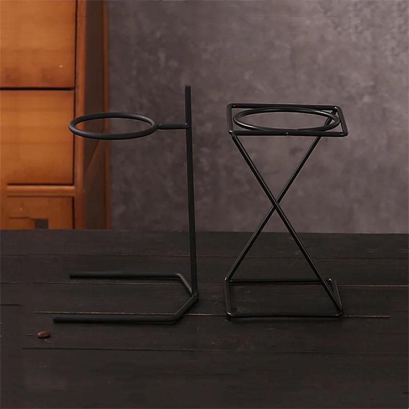 Coffee Hand Brewing Rack V-shaped Drip Filter Cup Holder Metal Coffee Stand Multi-purpose Coffee Filter Cup Holder
