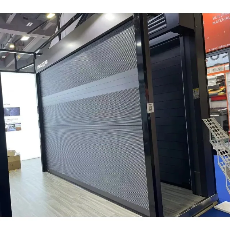 Customized Roll Up Garage Doors Motors Roller Shutter For Villa