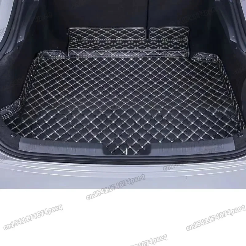 leather car trunk mat cargo liner luggage cushion cover for changan uni-v univ 2022 2023 2024 2025 accessories styling rear boot