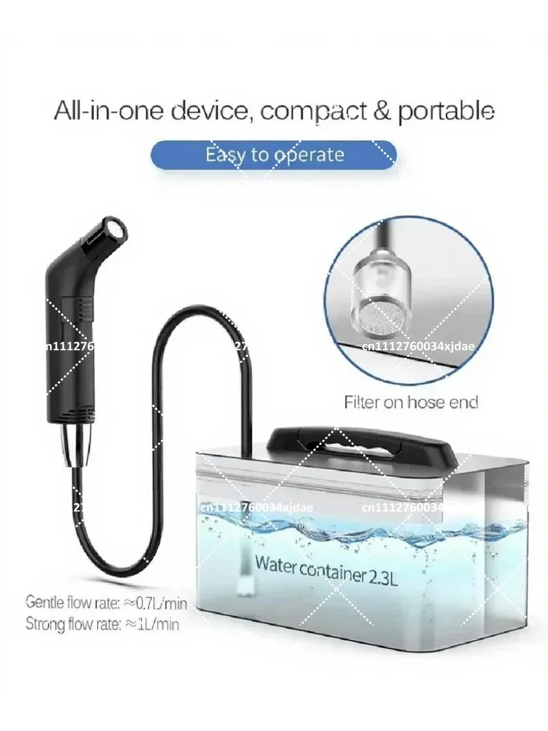 Compact Portable Travel Bidet Sprayer All-in-One Toilet Cleaning Set for Home & Outdoor Use