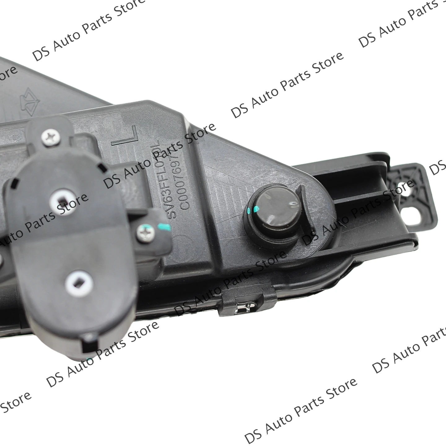 اليسار واليمين ل LDV Maxus Deliver 9 V90 المصد الأمامي ضوء مصباح الجبهة الضباب ضوء مصباح الضباب الجبهة عاكس الضوء #6