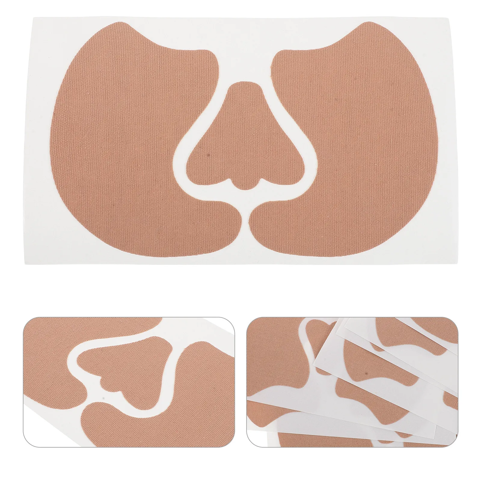 

10Pcs Breathable Nose Protector for Winter Sports Waterproof Facial Patch Cold Weather Heat Shield for Skiing Mountaineering