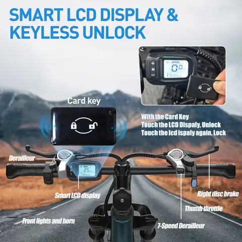 7 best sales इलेक्ट्रिक साइकिलें - №4