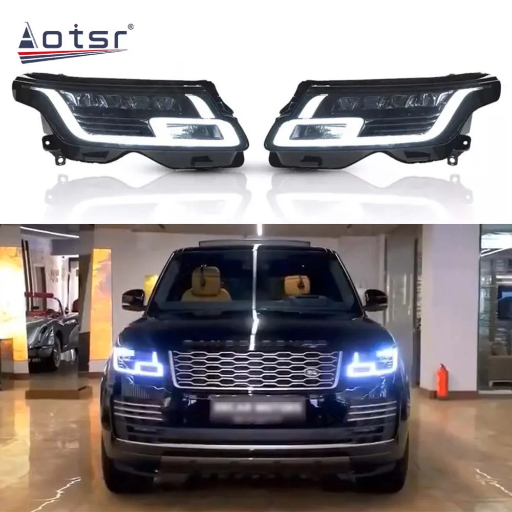 For Land Rover Range Rover Vogue L405 Sport L494 2013-2017 Headlight Assembly Turn Signal Day Running Lights Brake Stop Fog Lamp