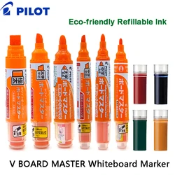 Pilot Refillable White Board Markers, Dry Erase Assorted Tips Colors Whiteboard Mark Pen, Non-toxic Non-irritating Odor Safe Ink