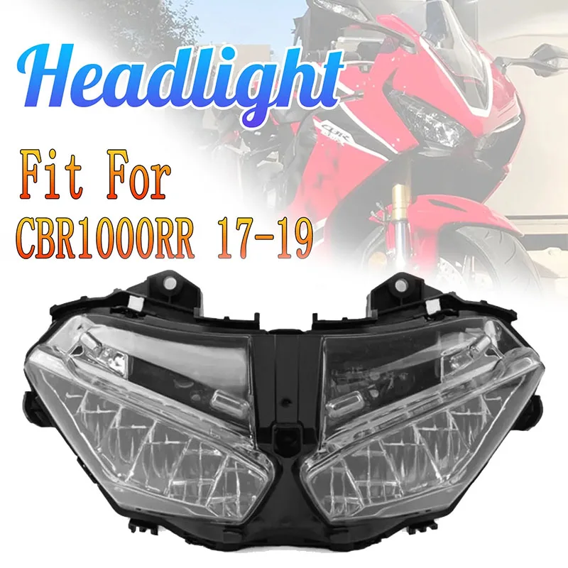 

LED Headlamp For Honda CBR 1000RR 2017 2018 2019 CBR1000 RR 17-19 CBR1000RR Headlight Head Light Lamp Assembly Housing