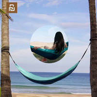 Youpin Zaofeng Outdoor Hammock 600kg Load-Bearing Capacity Rollover Prevention Parachute Cloth Lightweight Breathable Camping