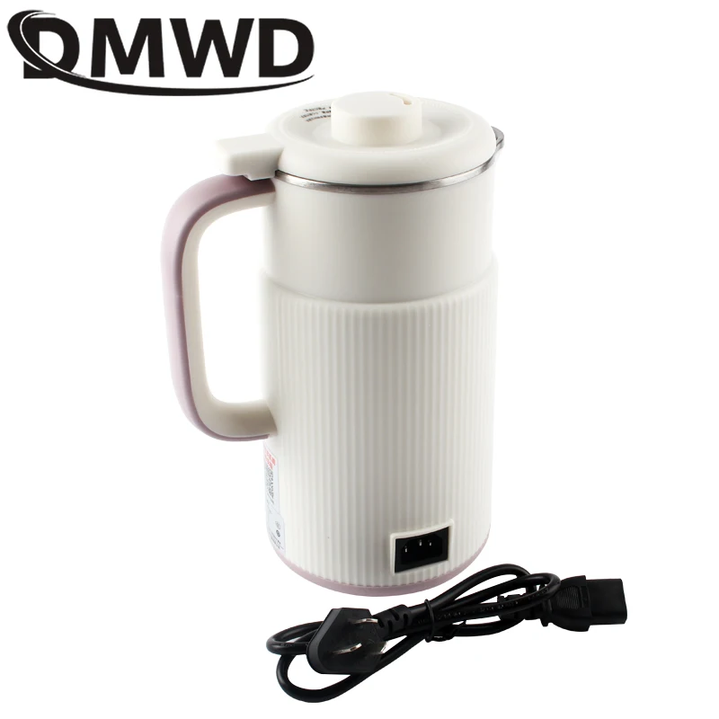 DMWD 800ml Soybean Milk Machine Electric Juicer Soy Milk Maker Portable Blender Mixer Rice Paste Maker Wall Breaking Machine