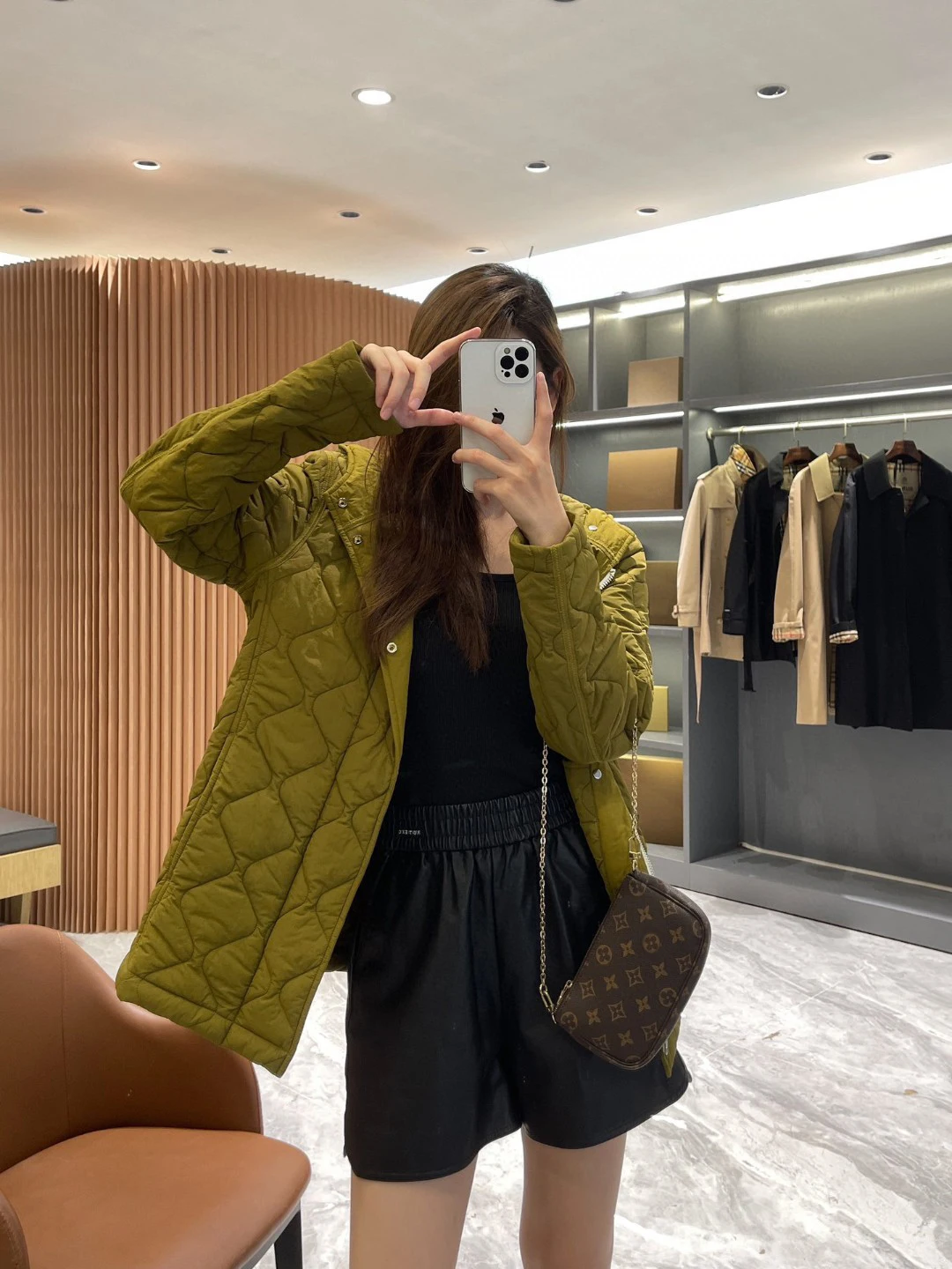 Autumn Winter British Style Simple Elegant Versatile Women's Hooded Lightweight Wrap Cotton Jacket Fashionable Minimalist