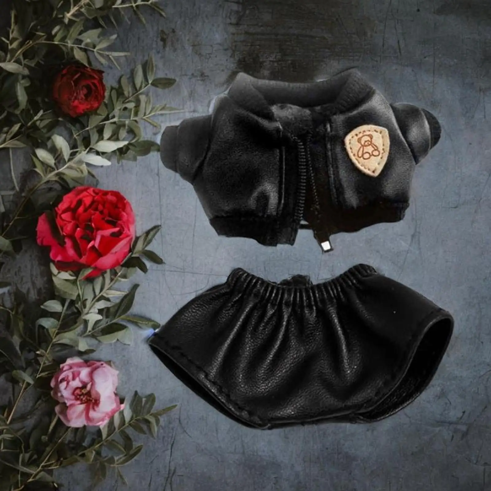 Conjunto de roupas de bonecas diy artesanal fingir jogar moda boneca macia trajes de roupas para 15cm bonecas menina meninas meninos presente diy