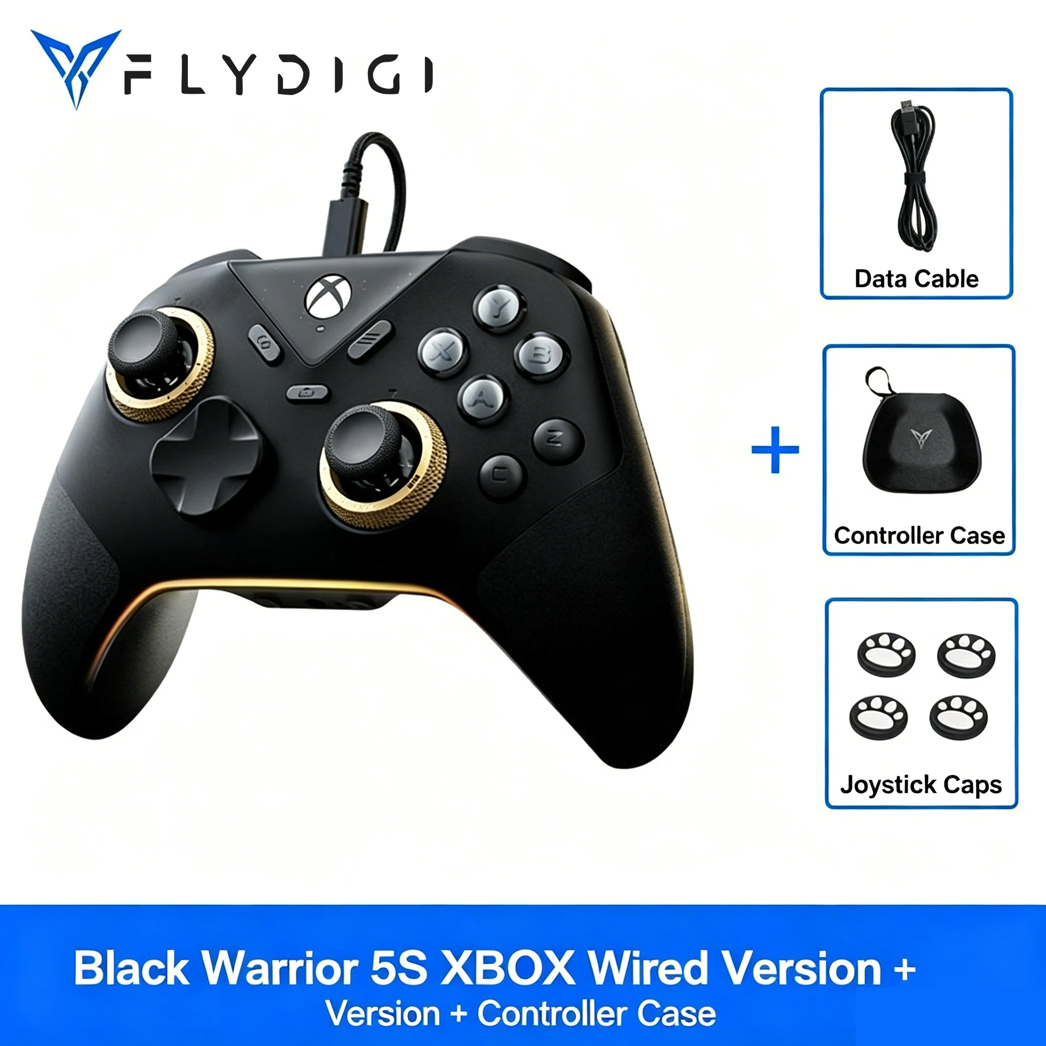 controller-cablato-flydigi-vader-5s-per-xbox-series-x-s-xbox-one-windows-10-11-joystick-a-tensione-regolabile-forceflex