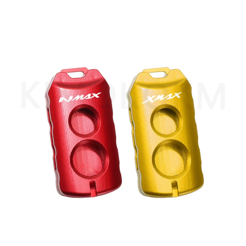 Motorcycle Aluminum Accessories Motor Key Shell Case Cover Holder Protector For Yamaha NMAX 155 N-MAX 2015-2020 And X MAX300