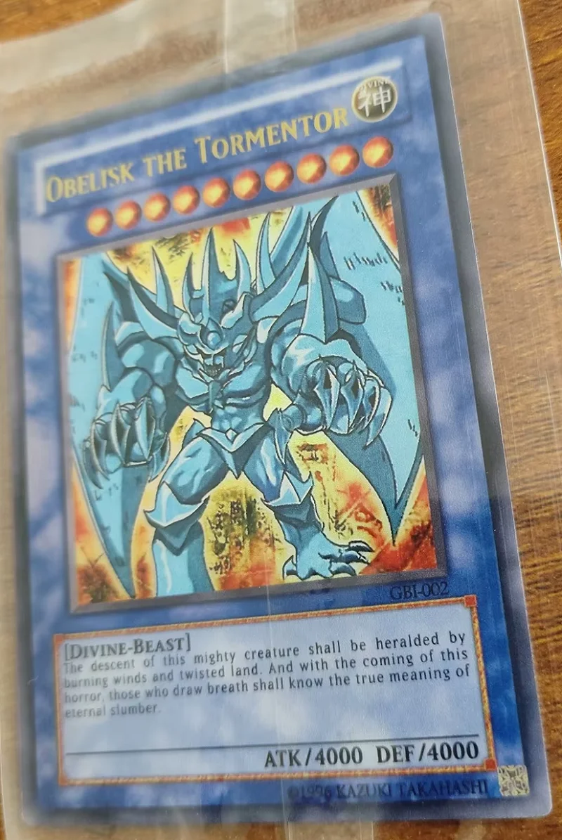 yugioh obelisk the tormentor card YU-GI-OH! - (BP01-EN021) - Battle Pack: Epic Dawn - 1st Edition Activate during your own Main Phase and you can crush all your opponent’s Spells and Traps as well! Obelisk the Tormentor Rarity Collection