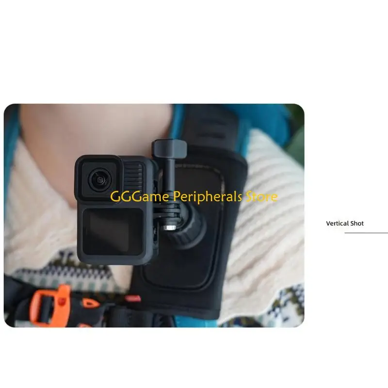 

U55B Universal Shoulder Support Mount For Action Cameras Featuring individualized Clamp And strong Construction