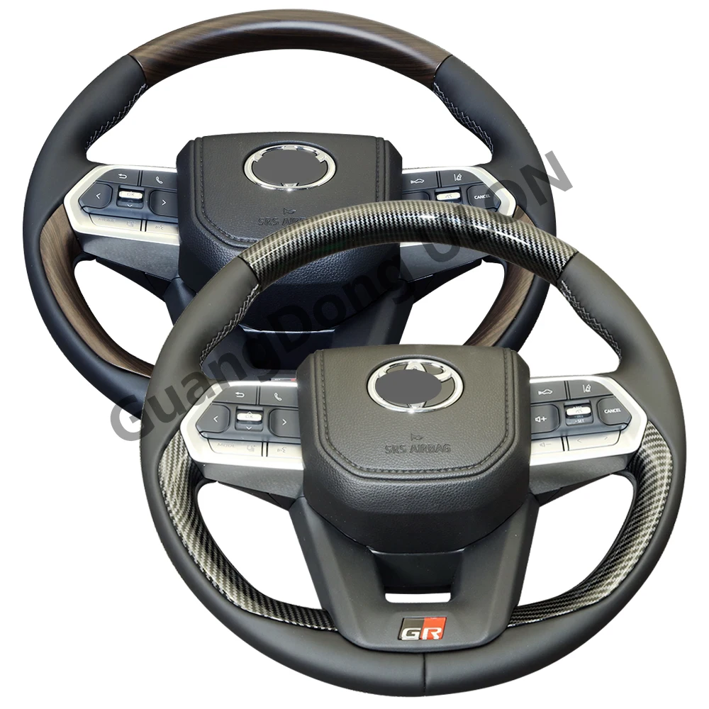 

Up Grade LC300 GR Style Steering Wheel For Toyota LAND CRUISER200 Steering Wheel 2008-2021 LC200