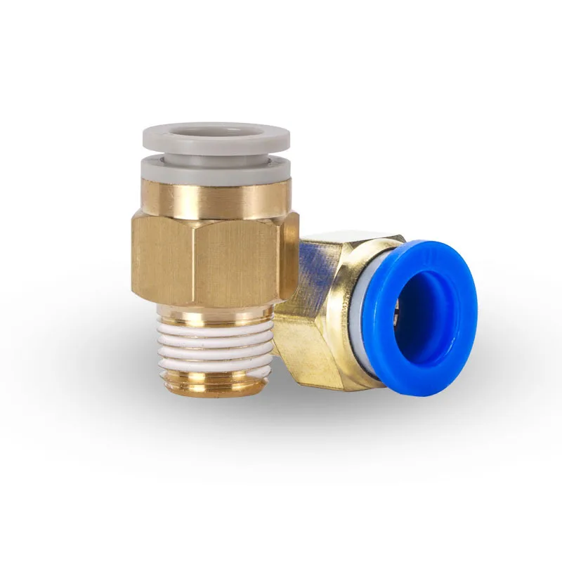 Pneumatic Quick Fitting PC/KQ2H Tubing O.D 4/6/8/10/12mm - Male Thread M3/M5/01/02/03/04 One-touch Fittings
