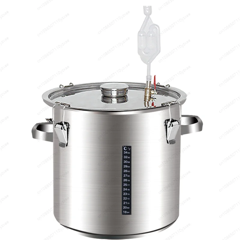 

Fermentation barrel, sealed tank, fruit enzyme barrel, high temperature resistant 201 stainless steel barrel storage