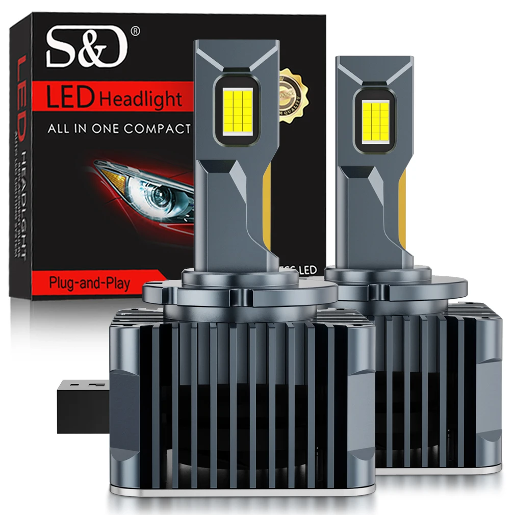 

30000LM D3S LED D1S D2S D4S D5S D8S Led 140W Headlights HID D1R D2R D3R D4R D5R D8R Bulb Canbus Car Light Auto 6000K 12V 24V