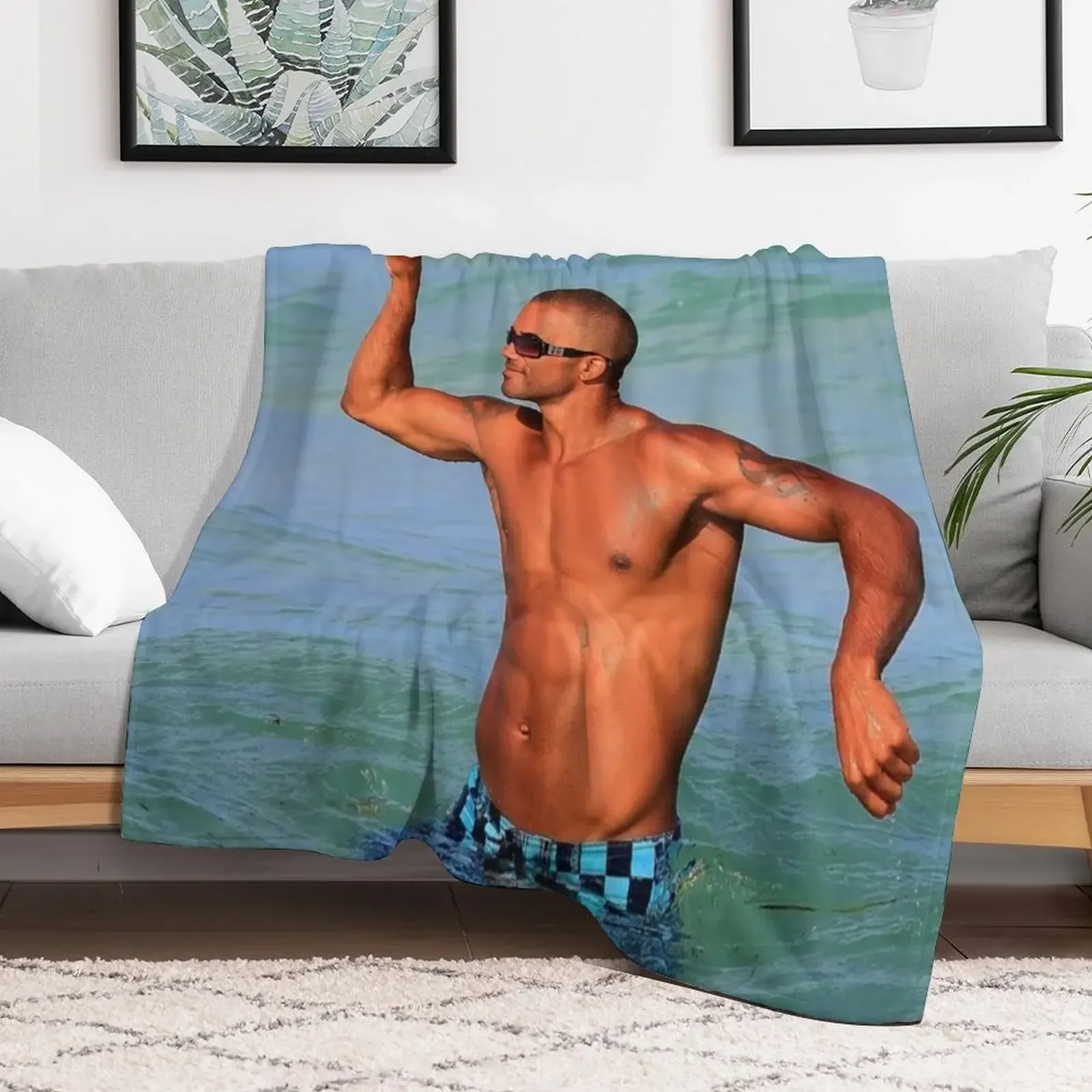 

Shemar Throw Blanket Winter beds Cute Plaid Luxury cosplay anime Blankets