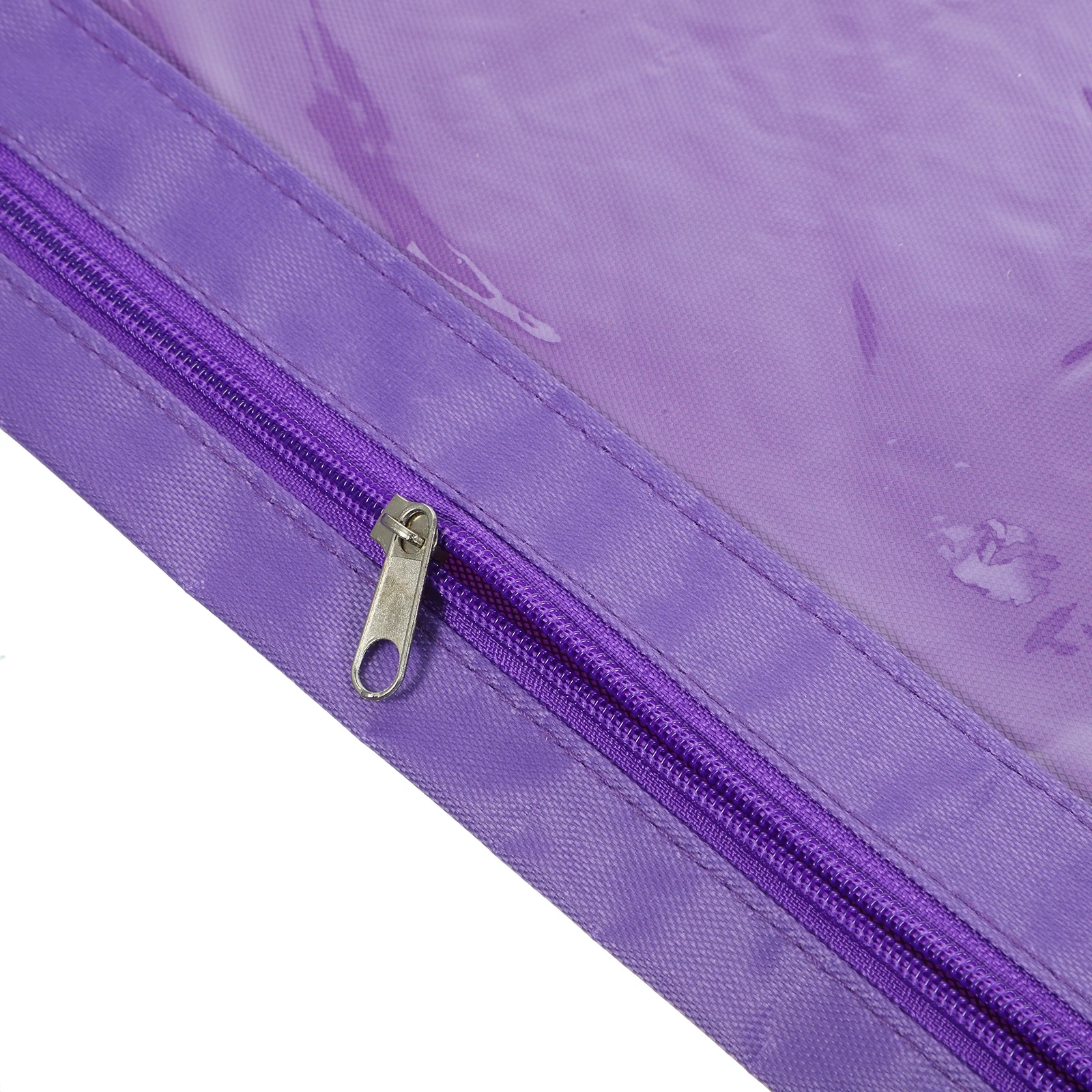 

5pcs Binder Pencil Pouches 3 Rings Oxford Cloth Zipper File Bag Wear-Resistant Pen Holder For Office School Documents Cards