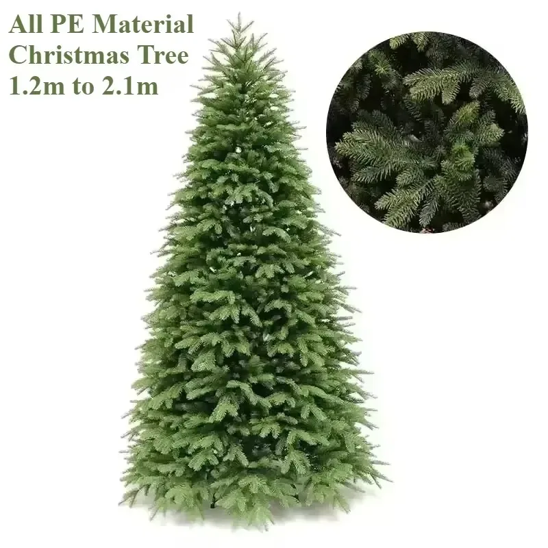 

Artificial PE Christmas Tree Premium Luxury Encryption Large Green Xmas Tree Pines Home Party Decoration New Year Ornaments 2024