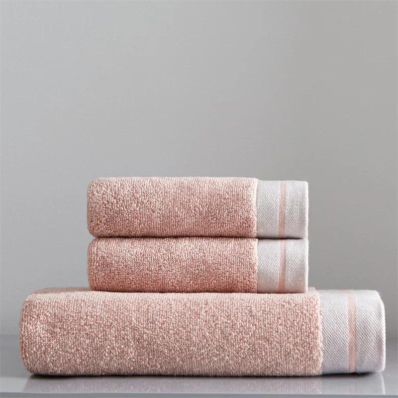 

Organic Cotton Towels For Adults Towel Set Soft Gongsatin Craftsmanship Face Towel Bathroom Shower Bath Towel 70X140cm