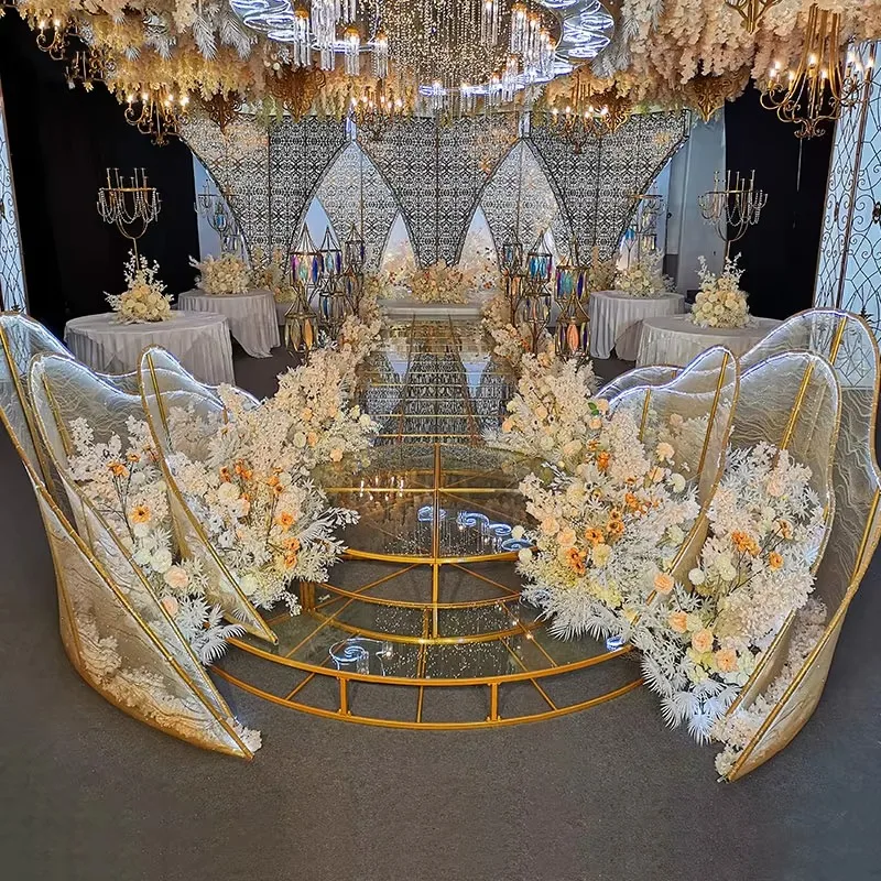 Wedding Decor Supplies Flower Table Ornaments Aisle Road Lead Welcome Area Wedding Props