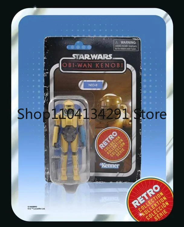 

Оригинальная коллекционная модель робота NED-B из серии Hasbro Star Wars Retro, 3,75 дюйма, подарок на день рождения