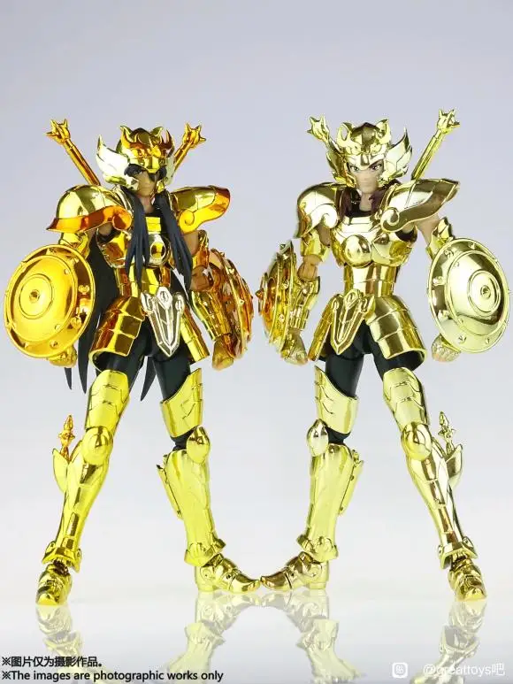 

CS Chuanshen Ex 2.0 Saint Seiya Libra Dohko With Shiryu Head 24K EX Myth Cloth Metal Armor Action Figure Toy