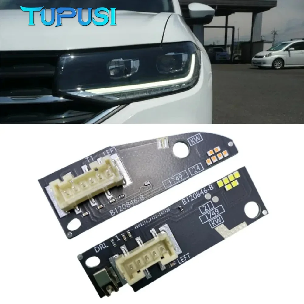 Weißes DRL-Blinkermodul 2GM.998.479 für VW T-CROSS Tcross LED-Scheinwerfer Tagfahrlicht 2020-2023 2GM.998.479 – Detail 1