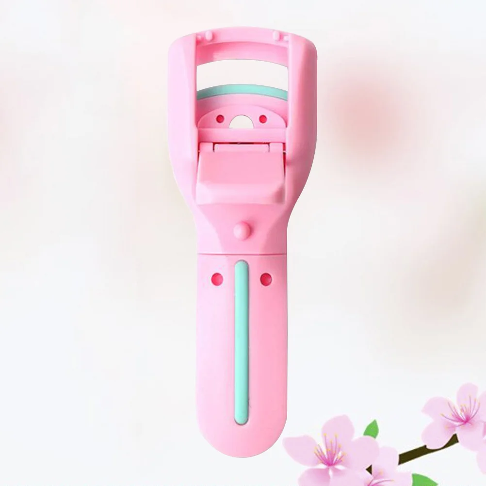 أداة تجعيد الرموش الوردية، مشبك رفع العين القوي، أداة مكياج يومية سهلة الاستخدام للرموش المجعدة، ملحقات التجميل الأساسية #3