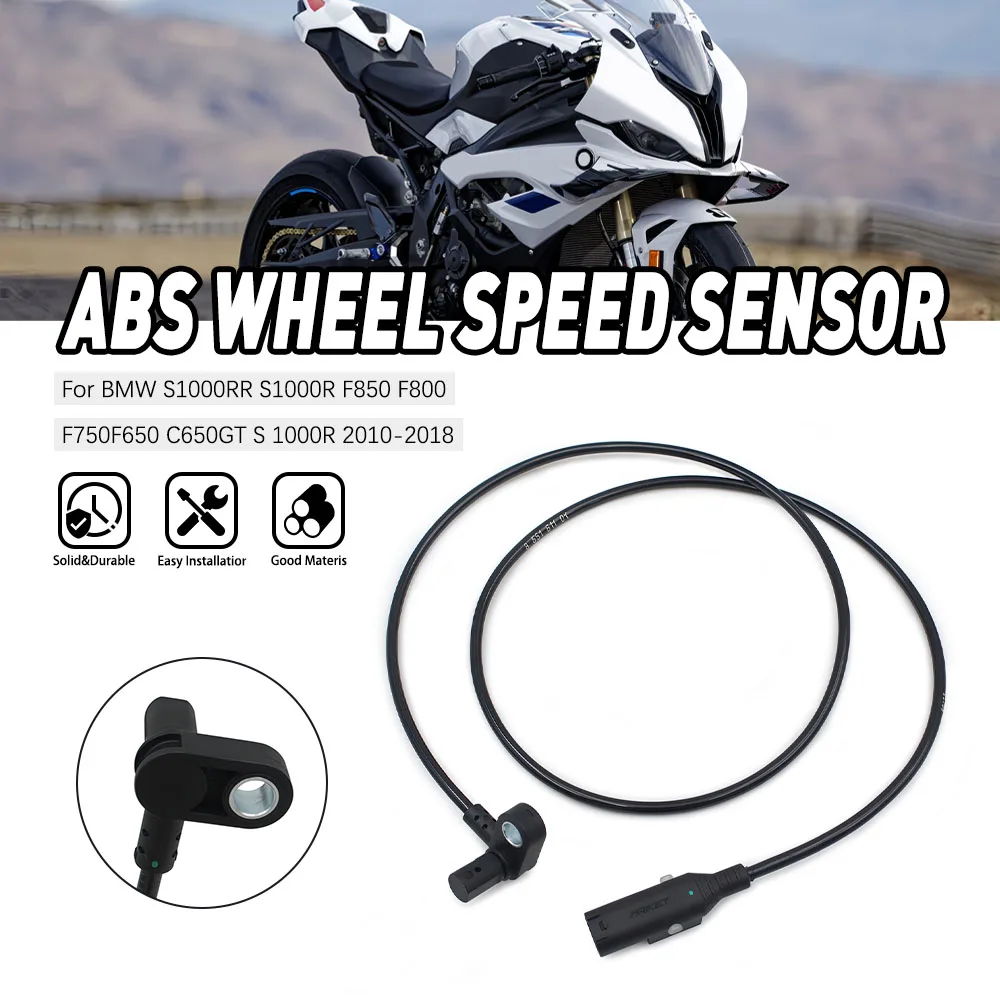 

ABS Anti Lock Brake Wheel Speed Sensor Motorcycle Parts For BMW S1000RR S1000R F850 F800 F750 F650 C650GT C 650GT 2010-2018