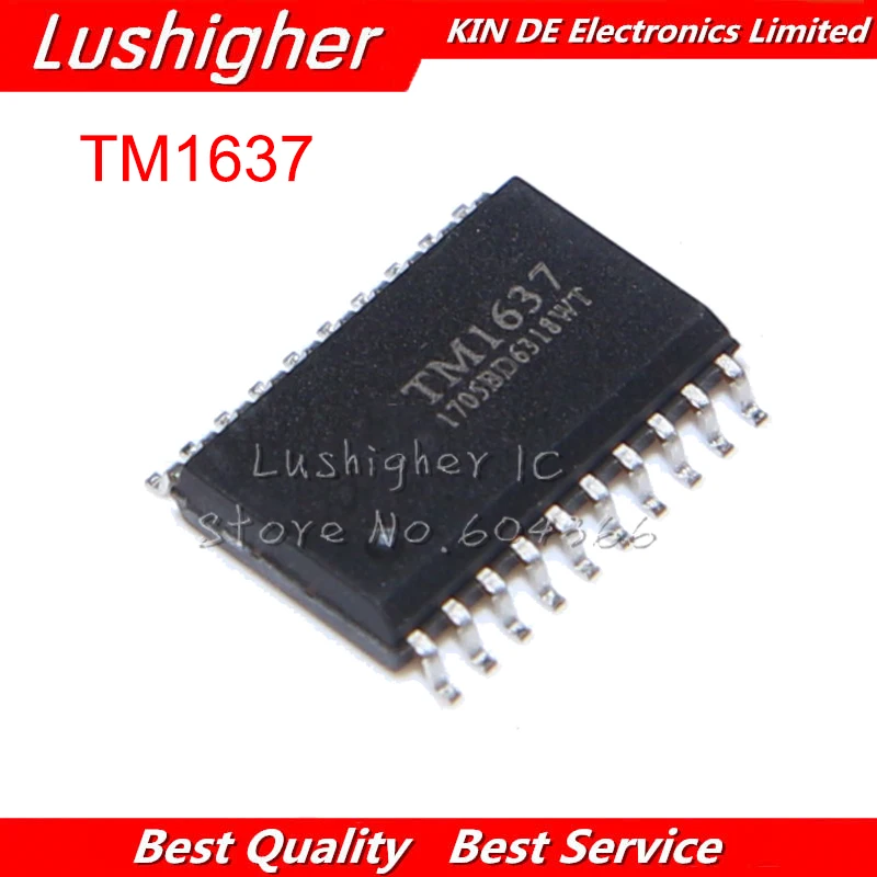 

100 шт. TM1637 SOP SMD новая оригинальная микросхема