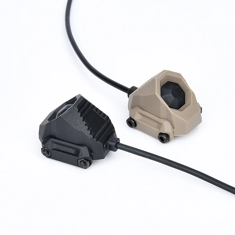 Botão tático axon sl, interruptor de pressão compatível com m300a m600u lanterna peq dbal interruptor laser caça airsoft scout acessórios