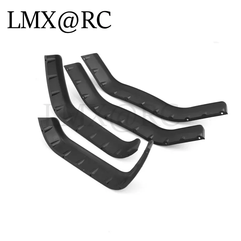 Plastic Body Shell Wheel Eyebrow Fender Flares Side Guard 8017 for TRXS TRX4 Defender 1/10 RC Crawler Car Upgrade Parts