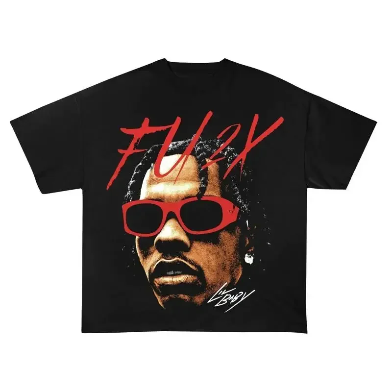 Fu2x T shirt Lil Baby WHAM New Album Hip hop Music Fan Size S 3XL