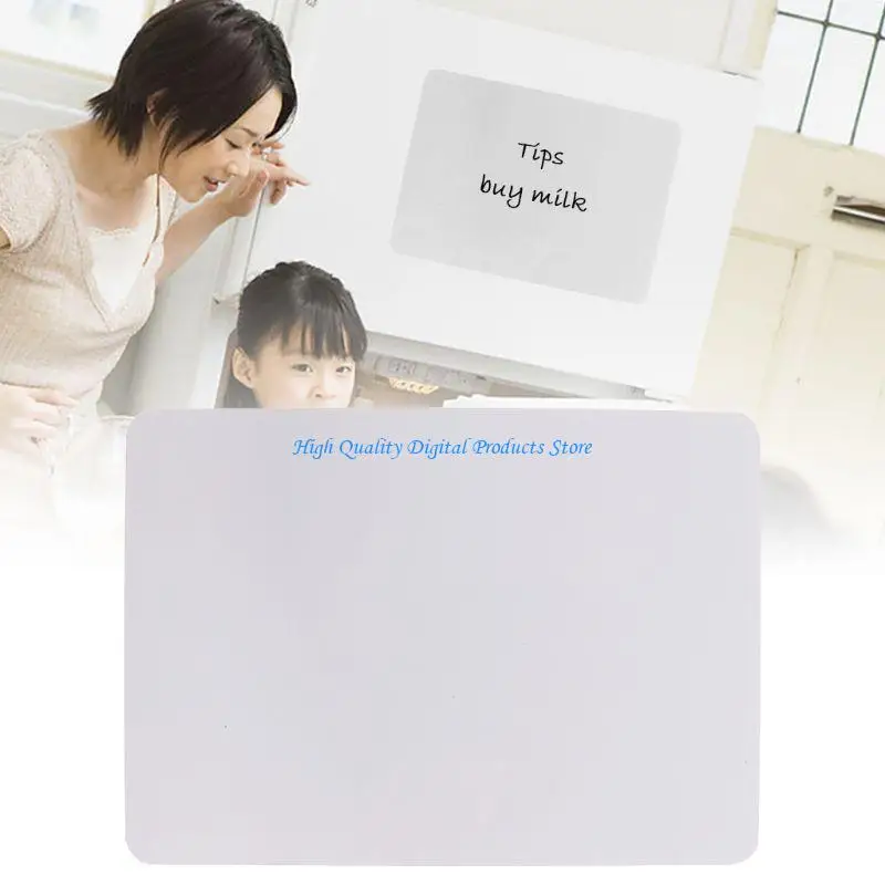 U2JE Whiteboard Fridge Drawing Recording Message Board Refrigerator Memo