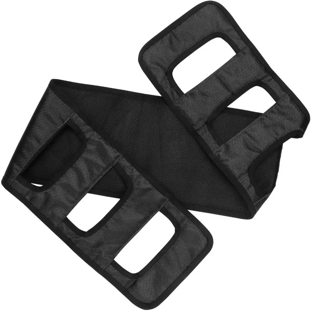 Assistive Lifting Belt Padded Patient Transfer Belt with Handles, Fall Prevention Safety Belt for Bed Mobility Bathroom Support